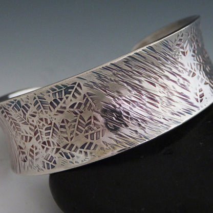 Anticlastic Sterling Silver bracelet
