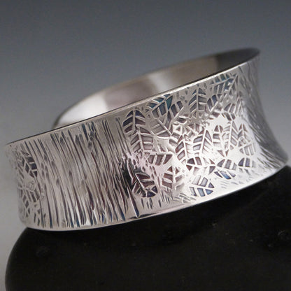 Anticlastic Sterling Silver bracelet
