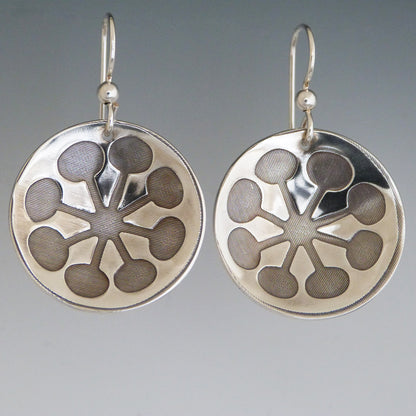 Silver 1970's Vibe Earrings