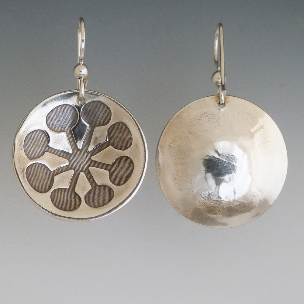 Silver 1970's Vibe Earrings