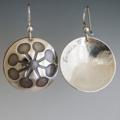 Groovy Silver Earrings