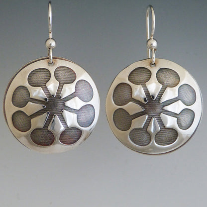 Groovy Silver Earrings