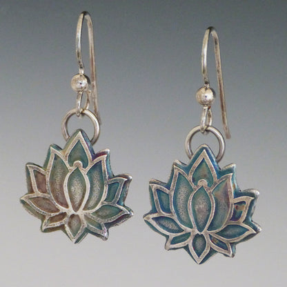 Lotus Flower Earrings