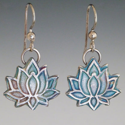 Lotus Flower Earrings