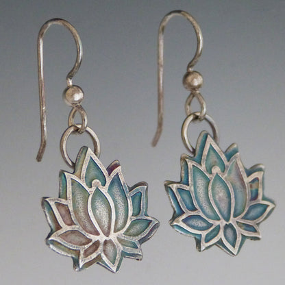 Lotus Flower Earrings