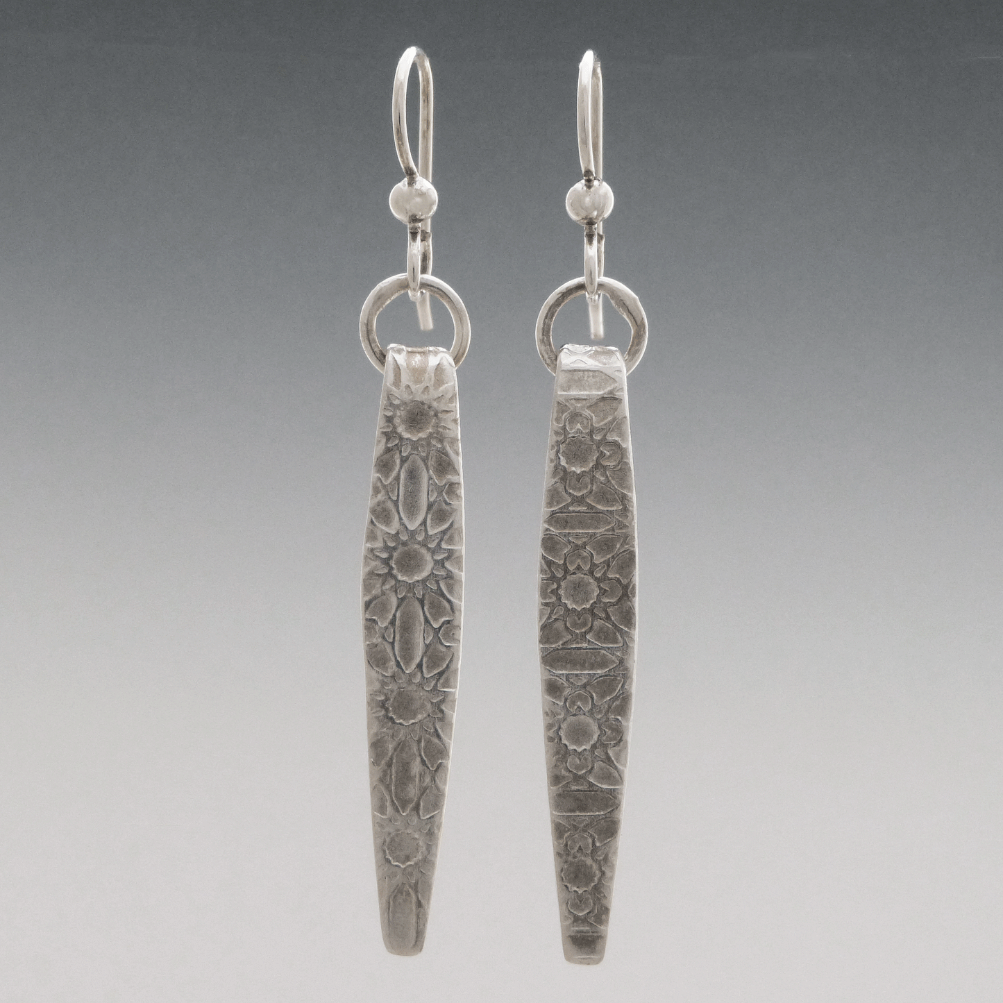 Roll Printed Textured Earrings