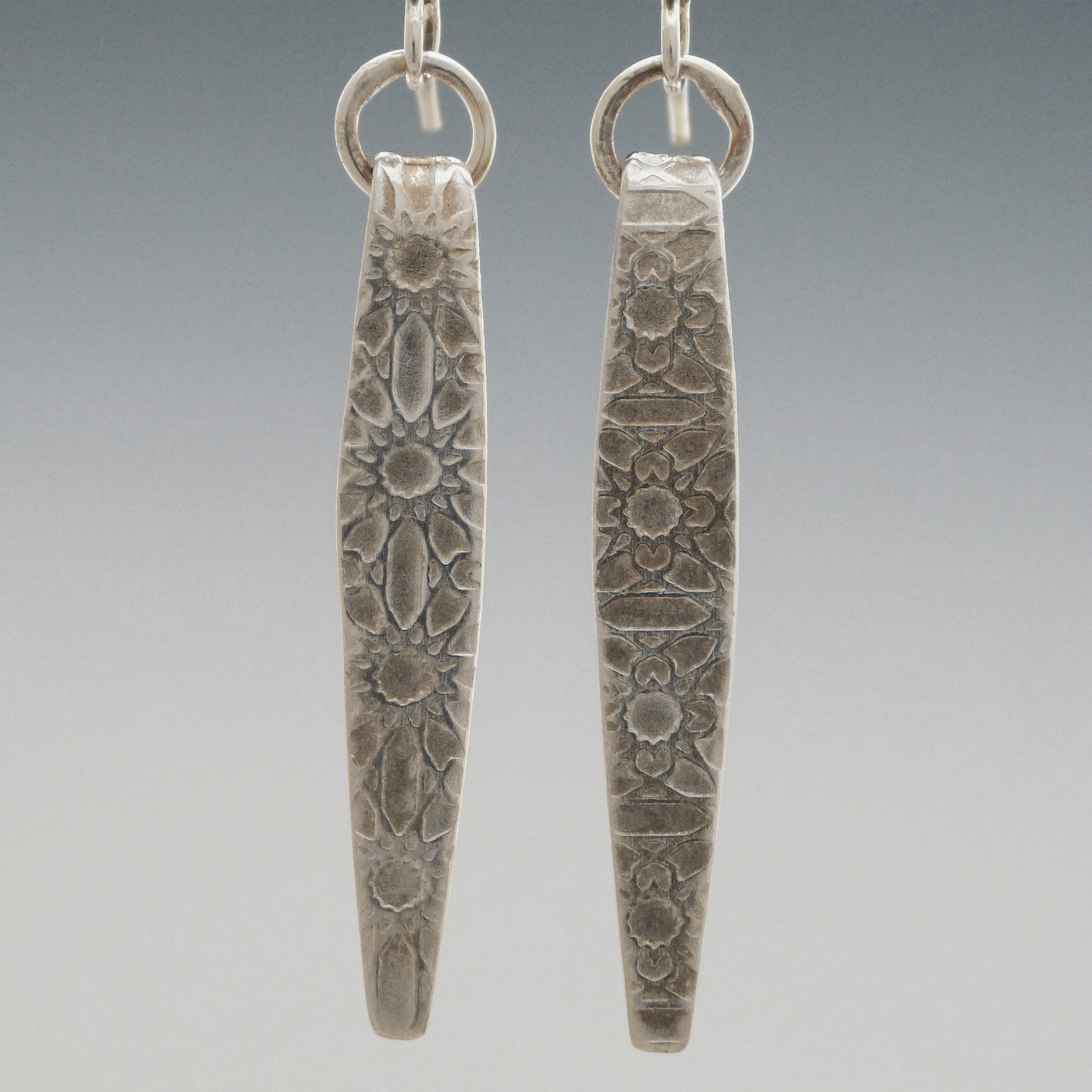 Roll Printed Textured Earrings
