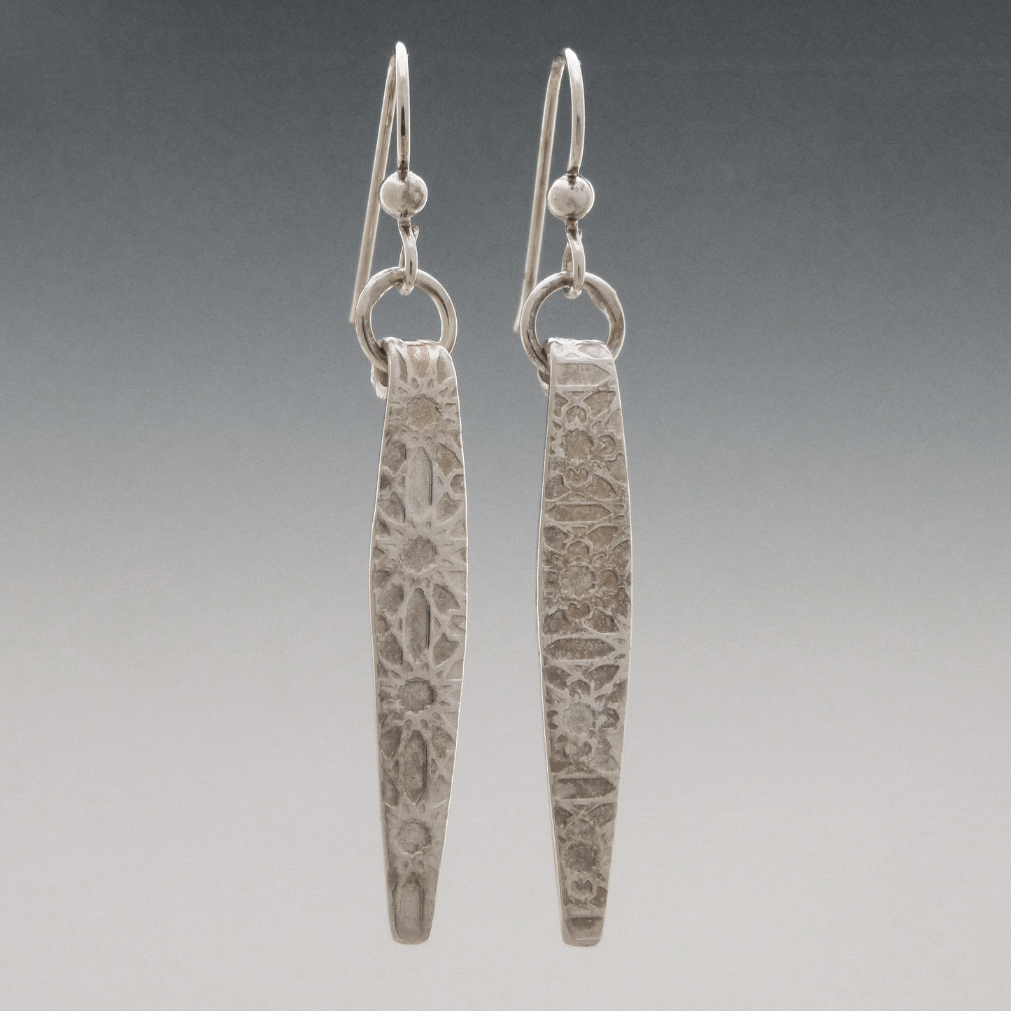 Roll Printed Textured Earrings