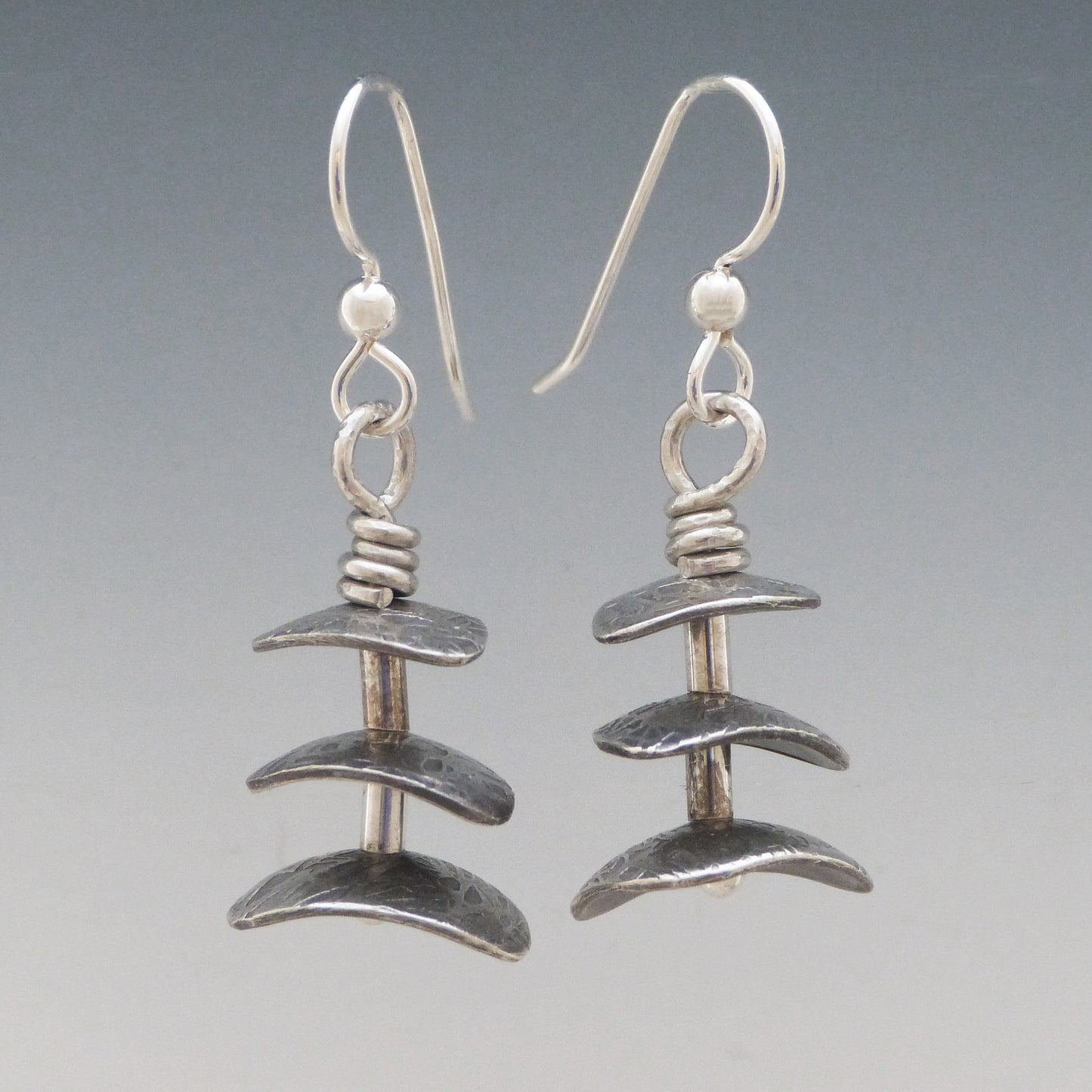 Stacked Rock Cairn Earrings