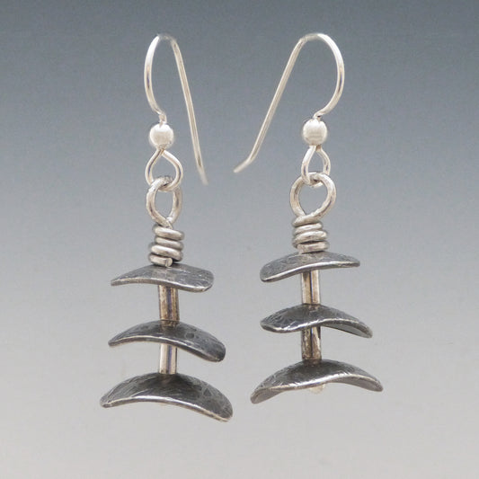 Stacked Rock Cairn Earrings