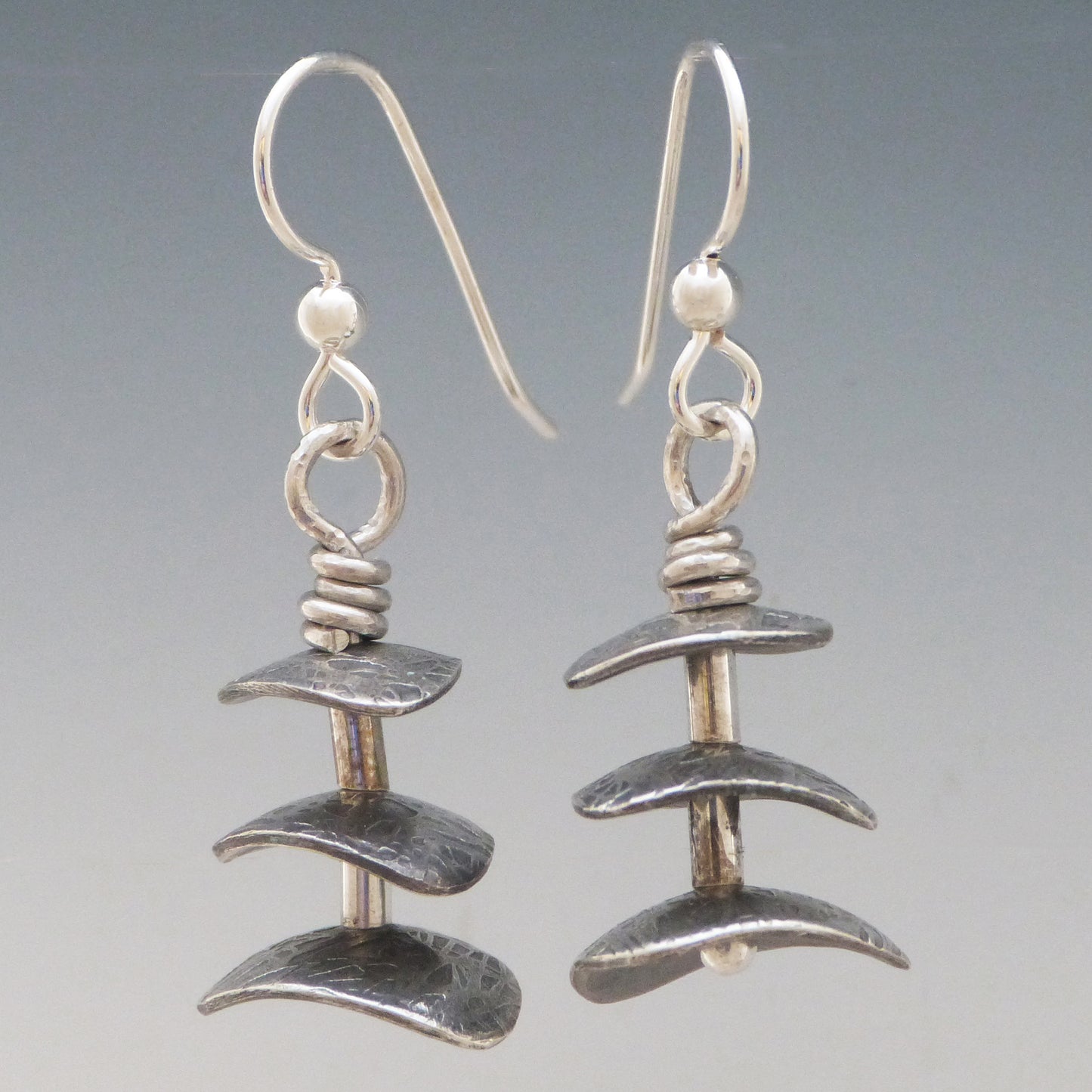 Stacked Rock Cairn Earrings