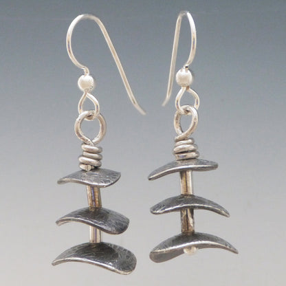 Stacked Rock Cairn Earrings