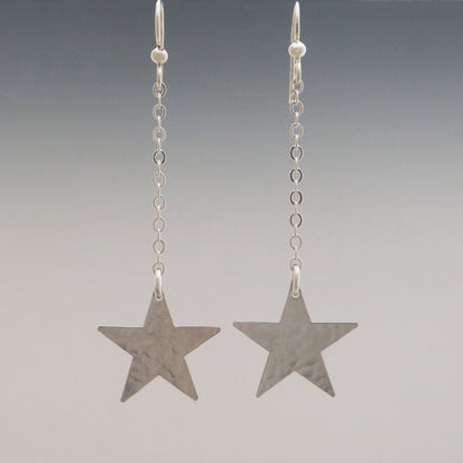 Swinging Star Earrings