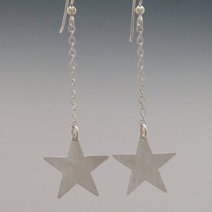 Swinging Star Earrings