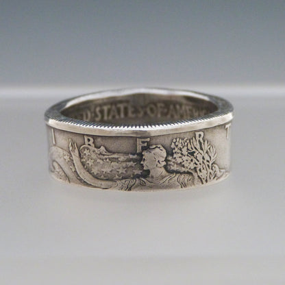 Walking Liberty Half Dollar Ring