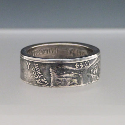 Walking Liberty Quarter Ring