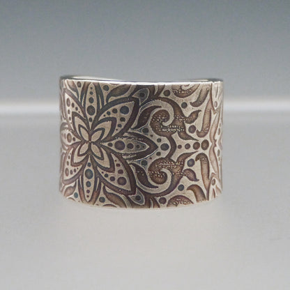 Customizable Sterling Wrap Rings