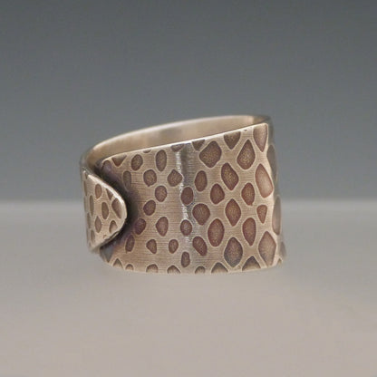 Customizable Sterling Wrap Rings